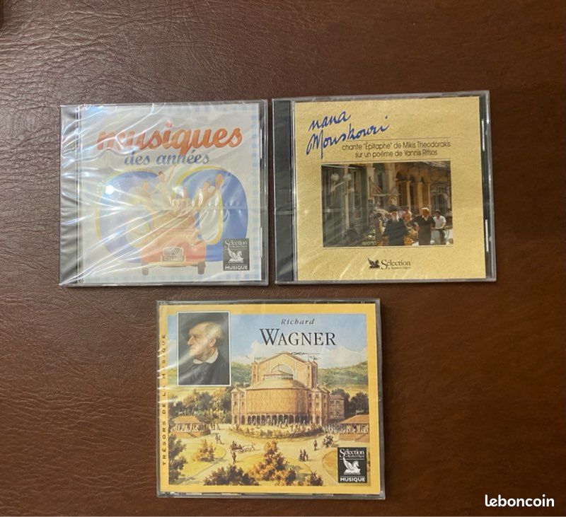 CD Musiques des années 60 / Wagner / Mouskouri (image 1)