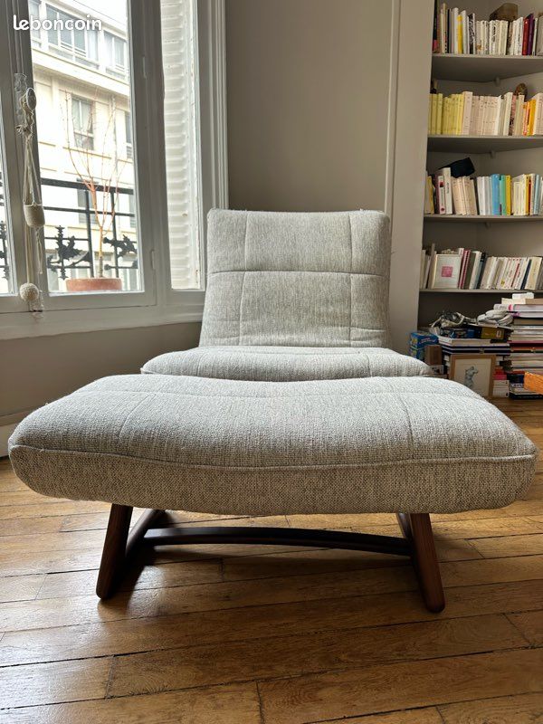 Fauteuil et repose pied Lafar / Helma AMPM (image 4)