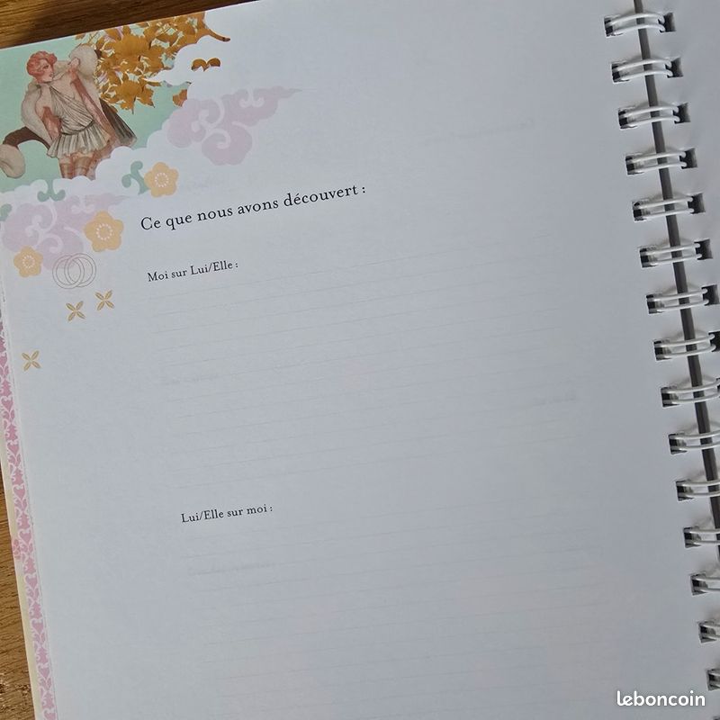 Cahier / livre de couple / "notre histoire d'amour" à compléter (image 5)