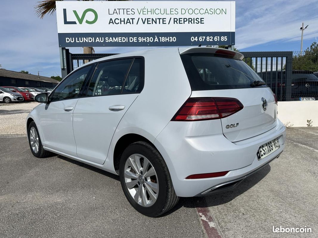 VOLKSWAGEN GOLF 1.6 TDI BV DSG 7 Carat 2017 PHASE 2 CARPLAY / CAMERA / FEUX LED (image 3)