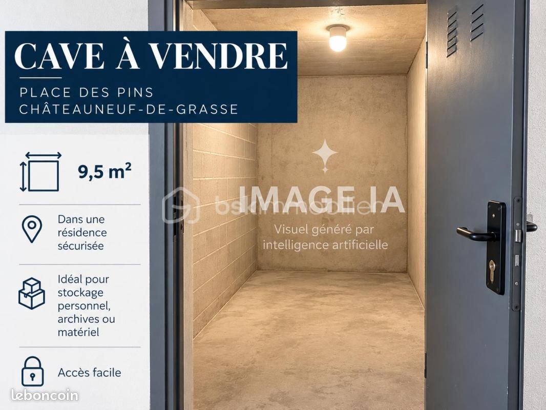 Parking 9 m² · à Châteauneuf-Grasse · 9 m² · 12 000 €