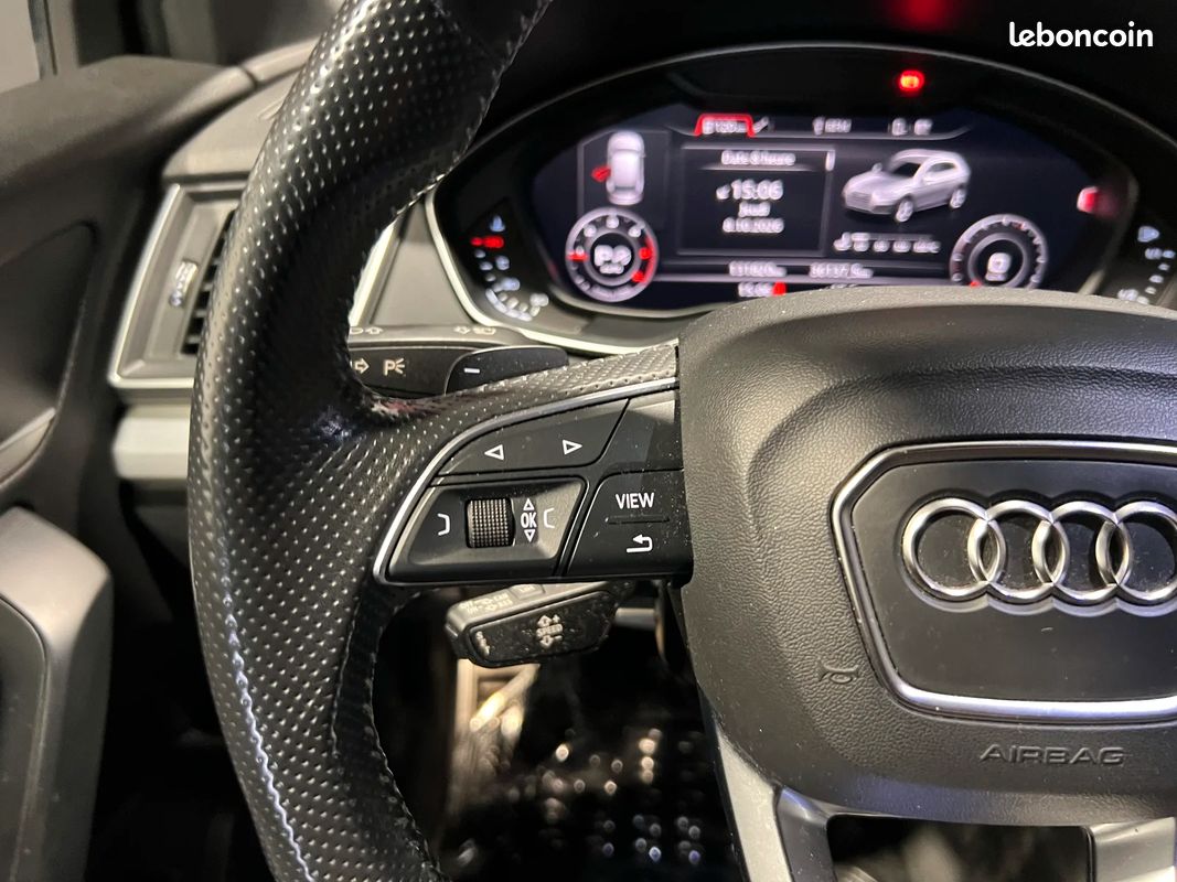 Audi q5 2.0 tdi 190 ch quattro s-line / camera / hayon elec / keyless go / carplay (image 17)