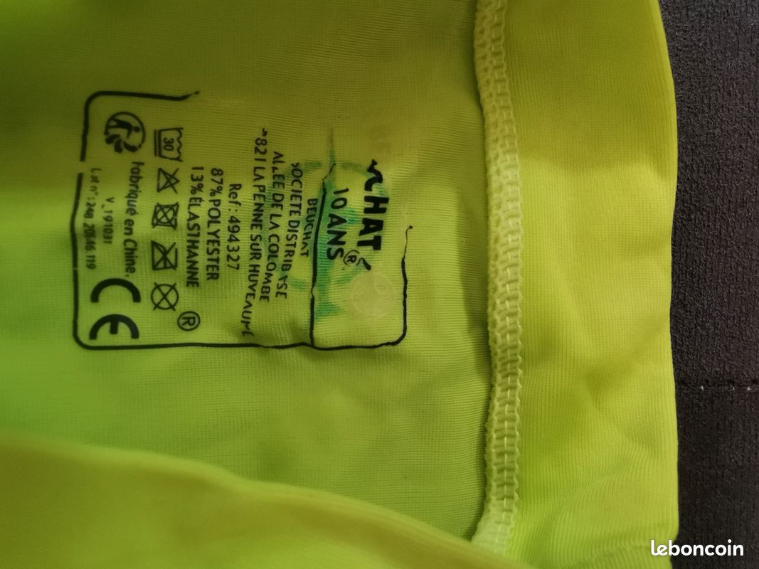 T-shirt anti UV 10 ans (image 4)
