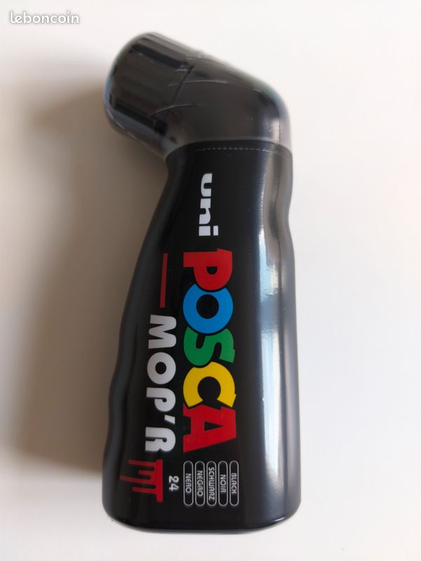 Marqueur Posca MOP'R - Noir (Black) (image 3)