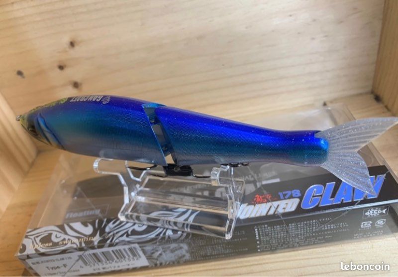 Leurre Gan Craft Jointed Claw 178 Salt – Coulant, 178 Mm, AS-05, Mer