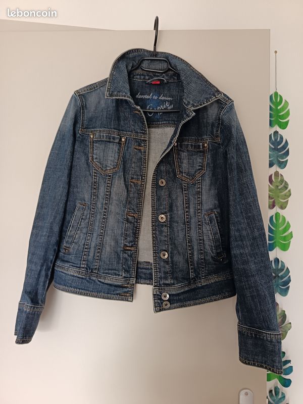 Blouson jean femme (image 5)