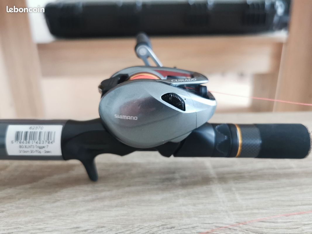 Canne casting Savage Gear et moulinet Shimano (image 1)