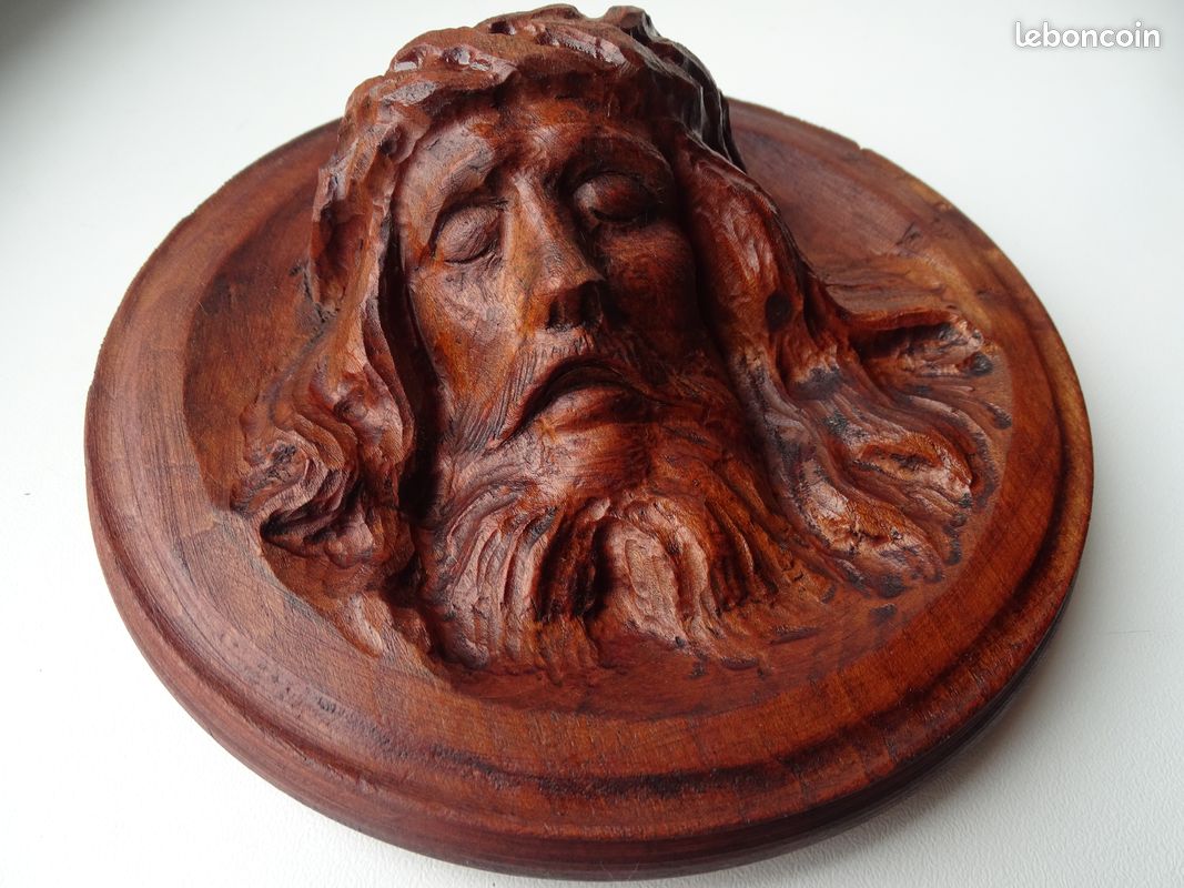 Médaille Christ en Or pour Baptême - Maison la Couronne