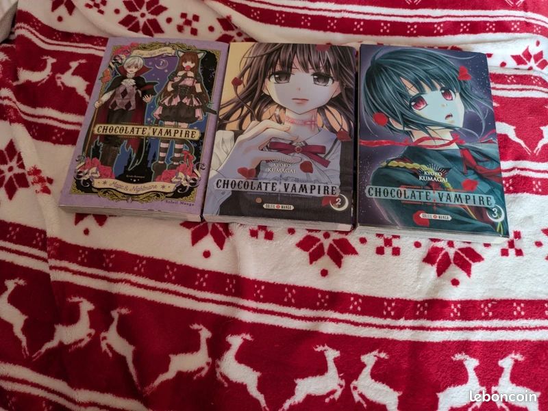 Lot chocolate vampire tome 1 à 3 (image 1)