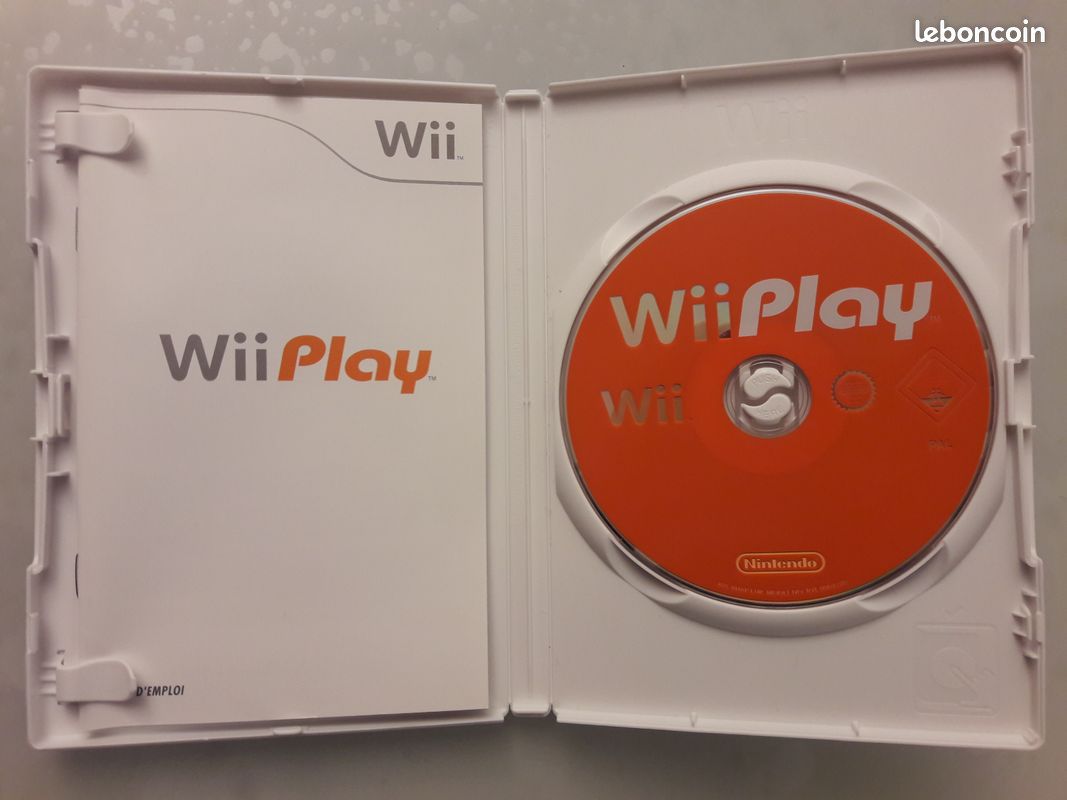Jeu pour console Nintendo Wii : Wii Play (plein de petits jeux amusants), comme neuf (image 3)