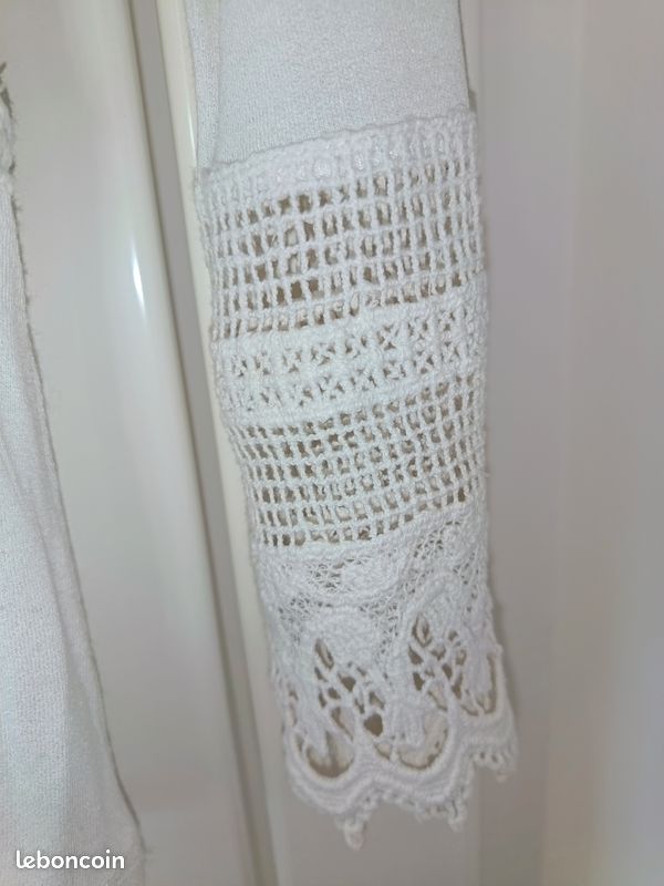 Tunique blanche Desigual taille M (image 4)