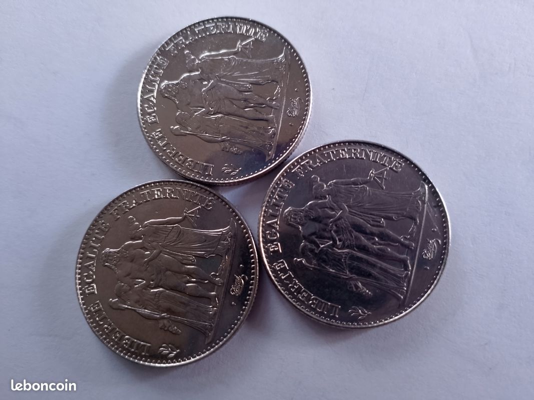 Lot 5 franc hercule (image 1)
