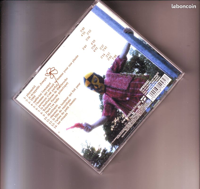 Mickey 3d, la grande évasion ( cd album neuf sous blister 14 titres) (image 2)