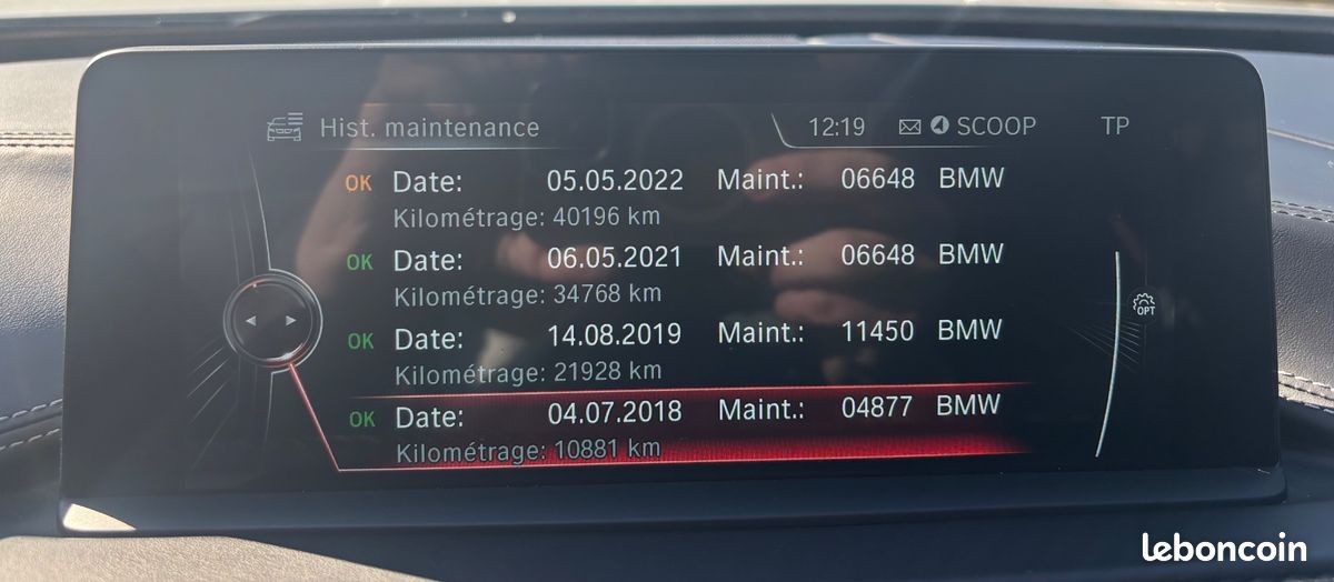 BMW M4 COUPE 3.0 450 CH PACK COMPETITION M DKG/ ORIGINE FRANCE/ ENTRETIEN BMw (image 21)