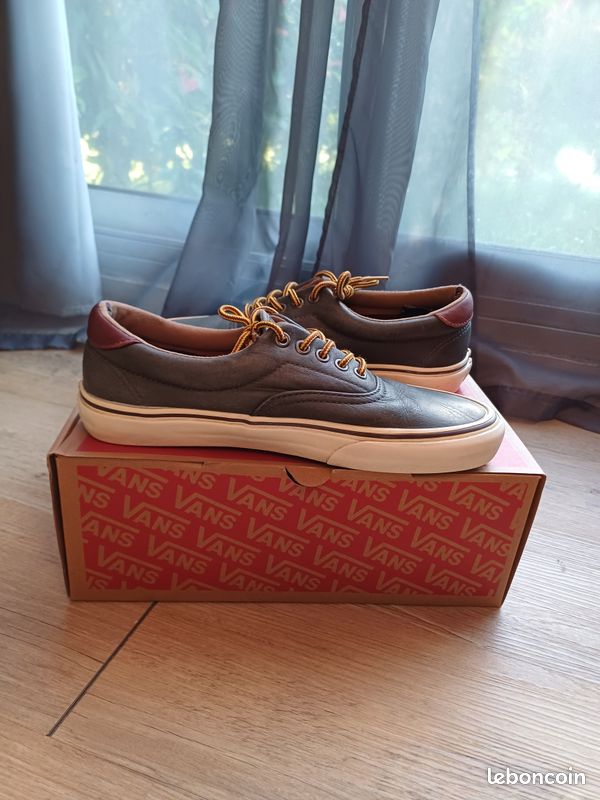 Chaussures Vans Era Vans Homme Cuir Paire De Vans Era 59