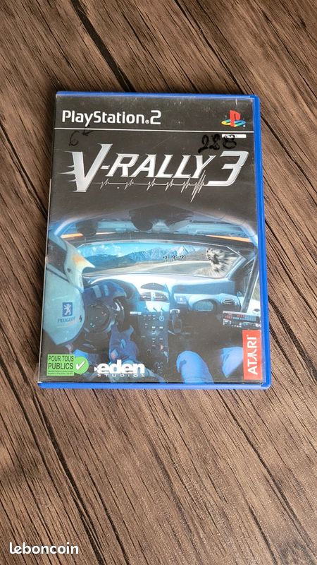 Jeu vidéo - V Rally 2 - PlayStation - Course - 1-2 joueurs - PEGI 3