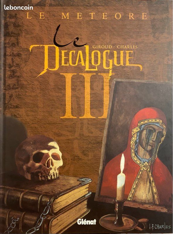 Bande dessinée : Le Décalogue, tome 3 en édition originale 05/2001, Charles, Glénat (image 1)