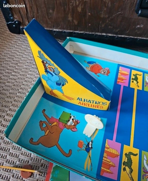 Jeu De Société Bernard Et Bianca – Mako, Années 80/90, Complet En Boîte, Bon état