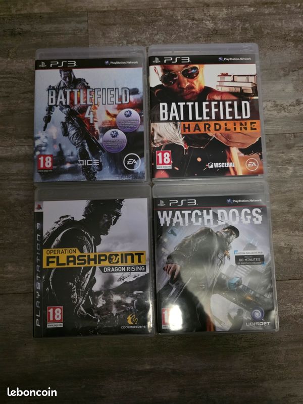 Jeu Xbox One Battlefield Hardline - Avec Notice, Occasion En Bon état