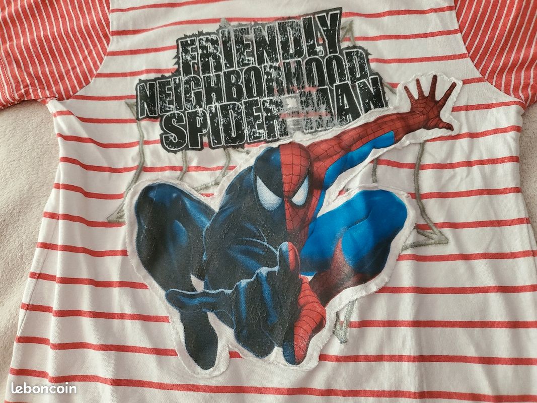 T-shirt Spiderman 4ans (image 3)