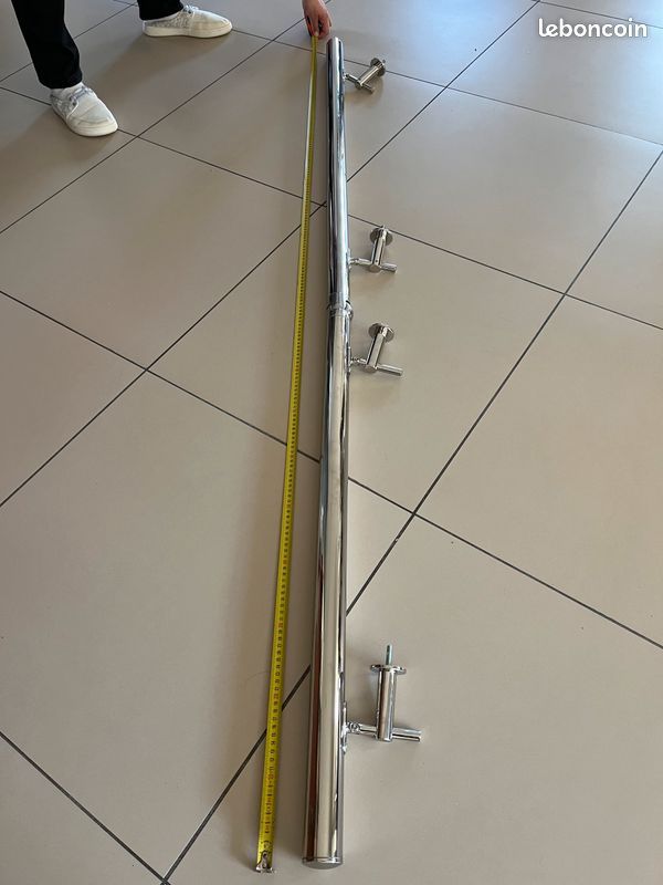 Main courante pour escalier en inox poli (image 6)