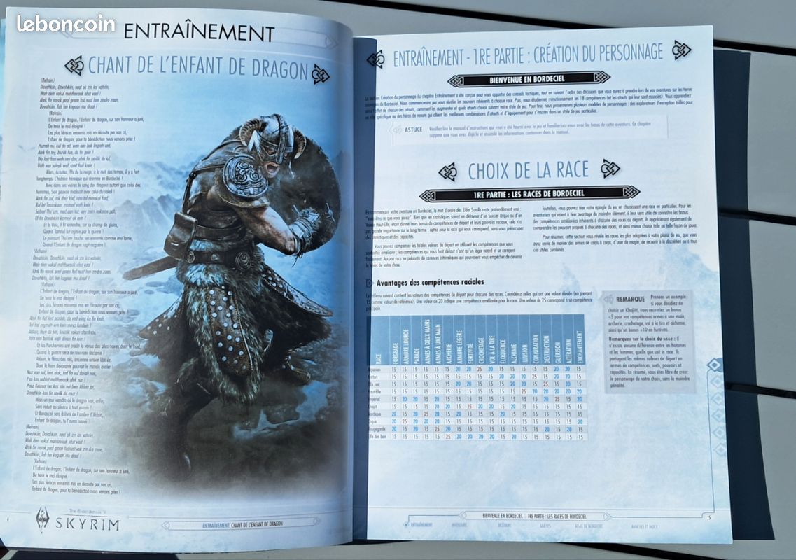 GUIDE JEU THE ELDER SCROLLS V SKYRIM COLLECTOR SECOND EDITION CARTE