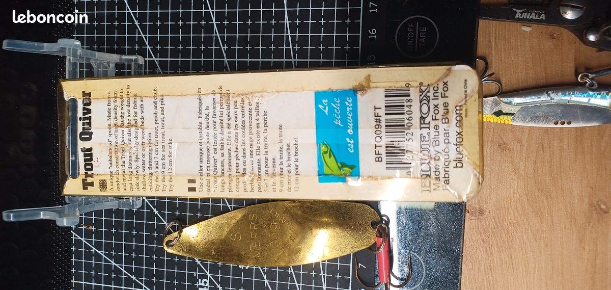 Leurre Vintage Bomber – Cuillère à Dalle 7/8 Oz 8BX40 – Neuf Sous Blister – Pêche Eau Douce