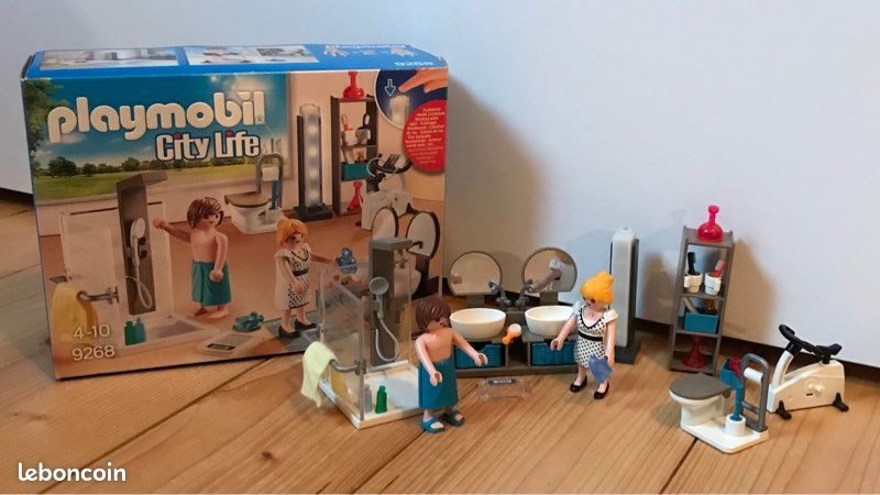 Salle de bain Playmobil 9268 Jeux Jouets