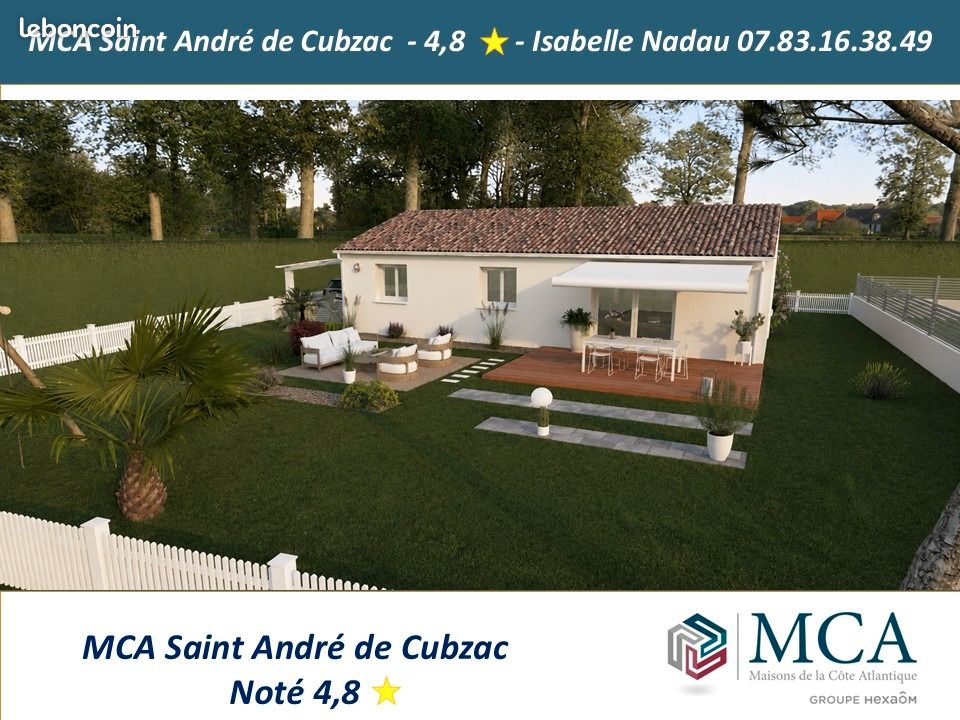Maison 4 pièces 80 m² · à La Lande-de-Fronsac · 80 m² · 202 000 €