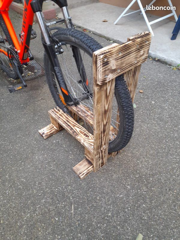 Vertical Range Velo Palette Porte Vélo Range Velo Palette Bois