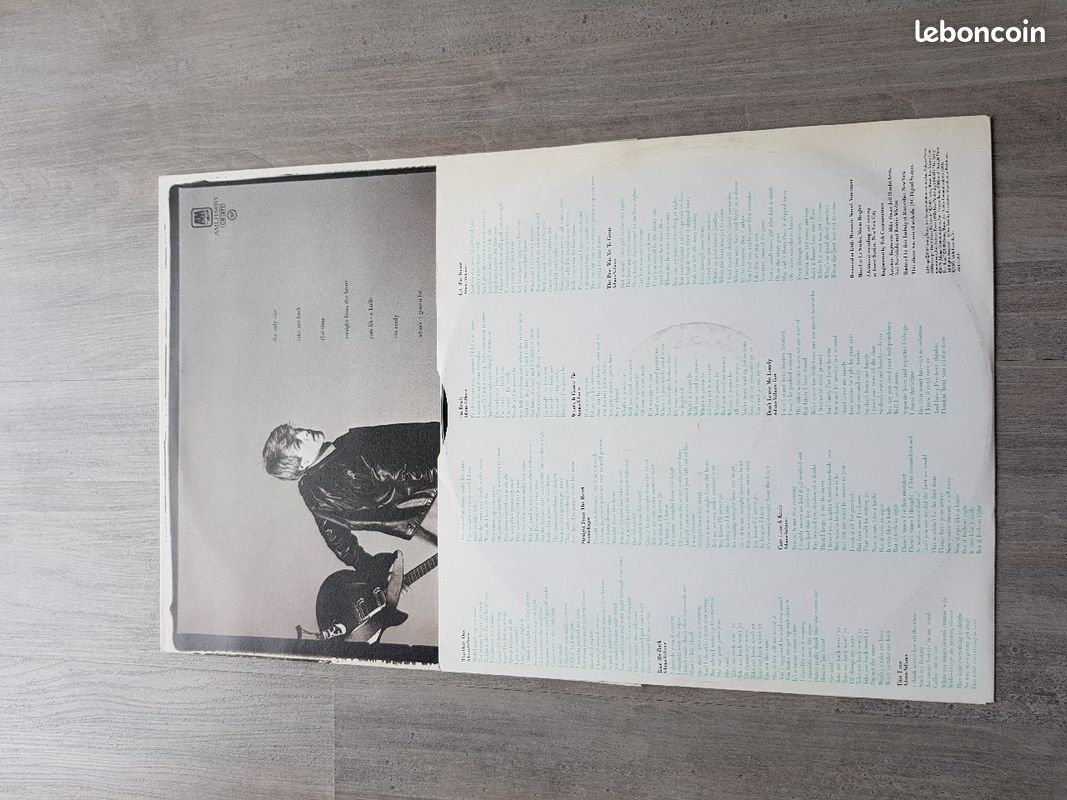 Vinyle 33T : Bryan Adams - Cuts like a knife (image 6)