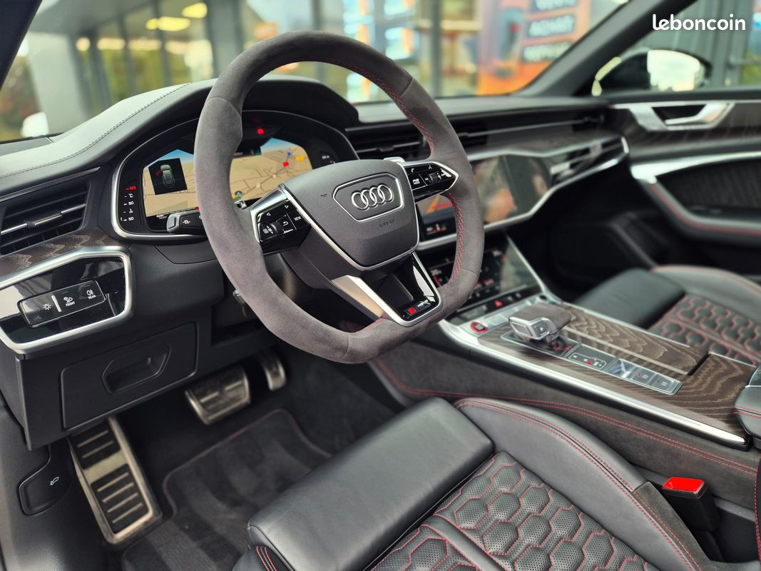 Audi rs6 avant 4.0 v8 tfsi 600 quattro bva - toit ouvrant - cuir valcona (image 25)