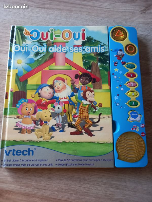 Livre Interactif VTECH OUI-OUI - Magi'Histoire (2-5 ans - Pages Rigides) (image 1)