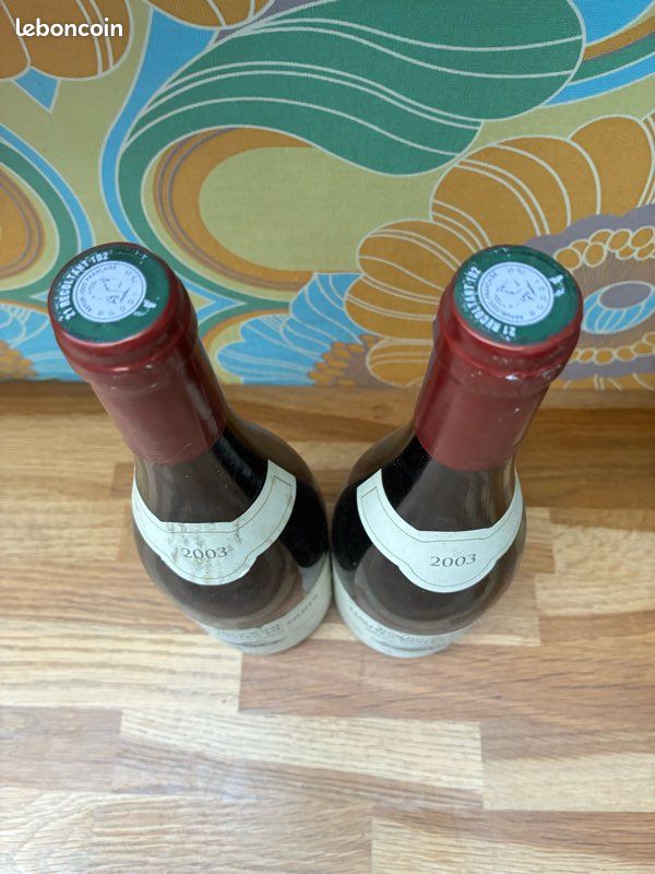 Lot Vin 2003 bourgogne hautes côtes de nuits beaux monts lussots (image 3)