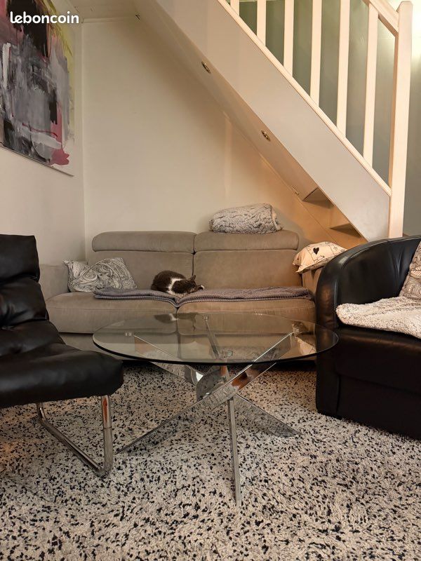 Table basse en verre (image 2)