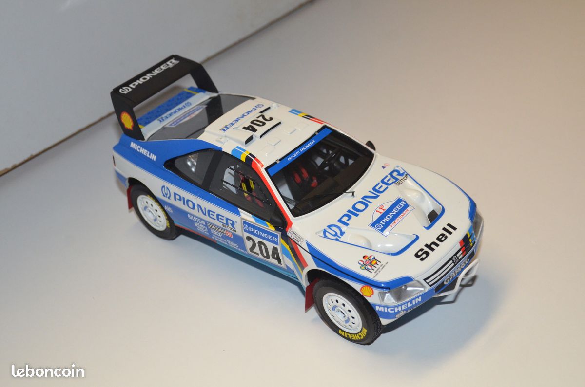 Norev Presse Rallye Paris Dakar 1/43 - Peugeot 405 T16 1990