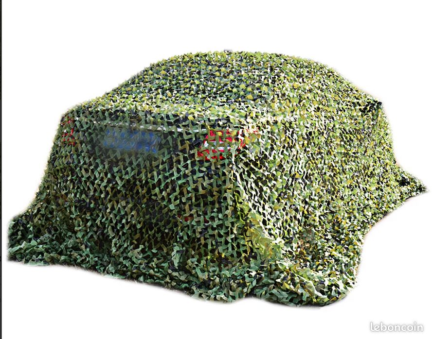Filet de Chasse - Filet de Camouflage 6x4m - Neuf - Livraison gratuite en France en 4 jours â â â (image 2)