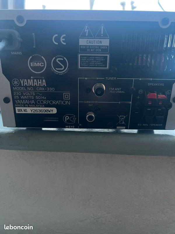 Yamaha CRX-330 Kompakt Hi-Fi Anlage (Gebraucht) in Utzenstorf für CHF