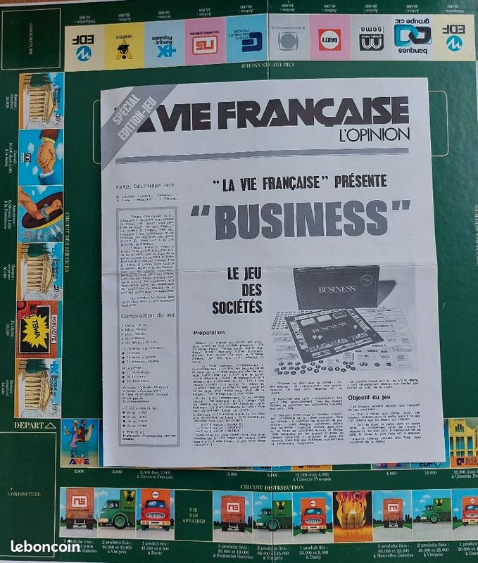 Jeu de société ancien : Business (image 3)