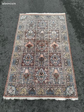 Cashemire pure soie 146x94cm | Tapis soie/Cachemire soie Inde | Carpet Palace