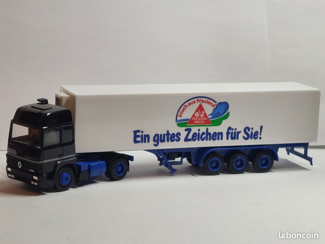Herpa – Scania R TL Frigo Semi-Remorque – Échelle 1/87 – Maquette Collection – 25 à 100 Pièces – Dès 14 Ans