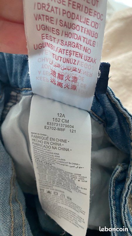 Jean enfant levis (image 5)