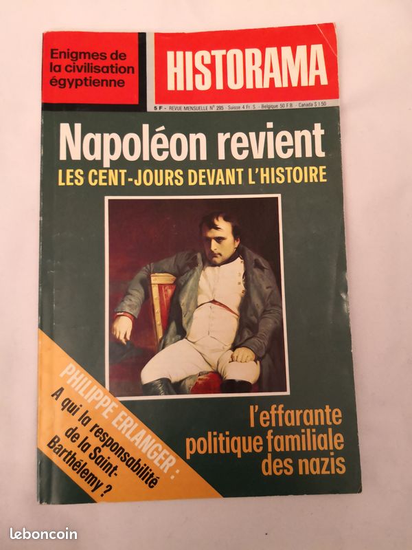Historama n°295 : Napoléon revient (image 1)