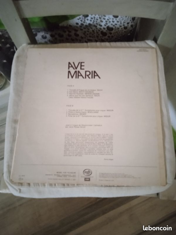 Vinyle Jane Parker Smith Ave Maria 1973 (image 3)