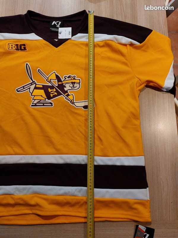 Maillot De Hockey Sur Glace Porté N°13 - WOLF Bundesliga - Taille 54 - Occasion Très Bon état