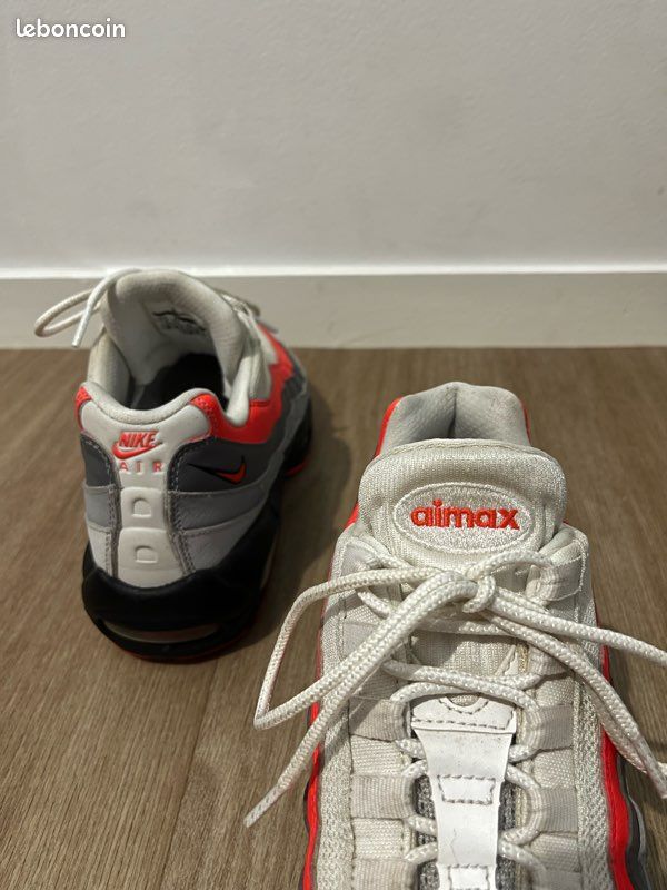 Nike air Max 95 homme - taille 43 - Néon / Hot Coral (image 3)