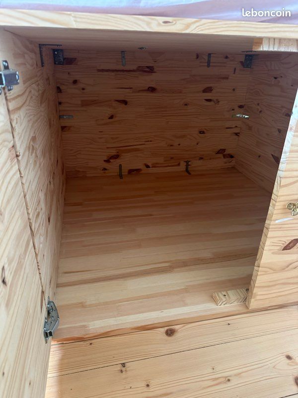 Lit simple - grand espace de rangement (image 3)