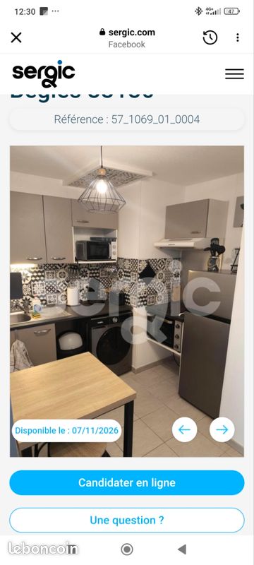 Appartement 2 pièces 39 m² · à Bègles · 39 m² · 776 €/mois