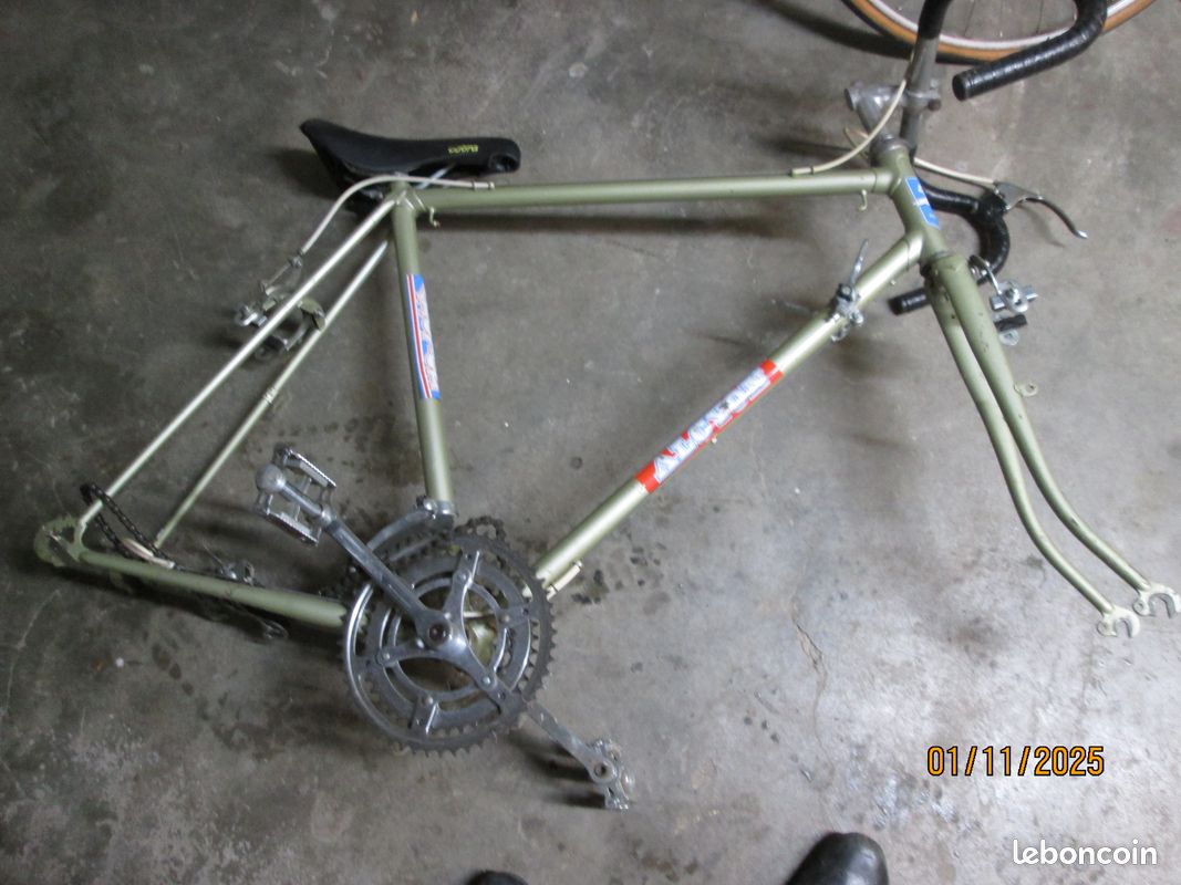 CADRE ALCYON COURSE années 40, taille 59 cms., vélo ancien collection EUR 121,00 - FR