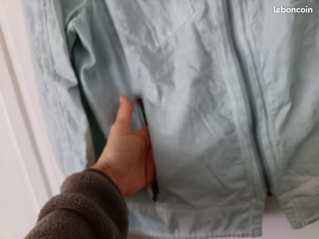 Blouson léger vert eau Taifun 46 (image 3)